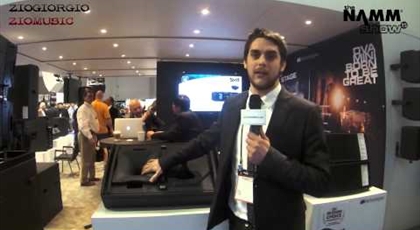 dvx dmth active stage monitors @namm show 2015